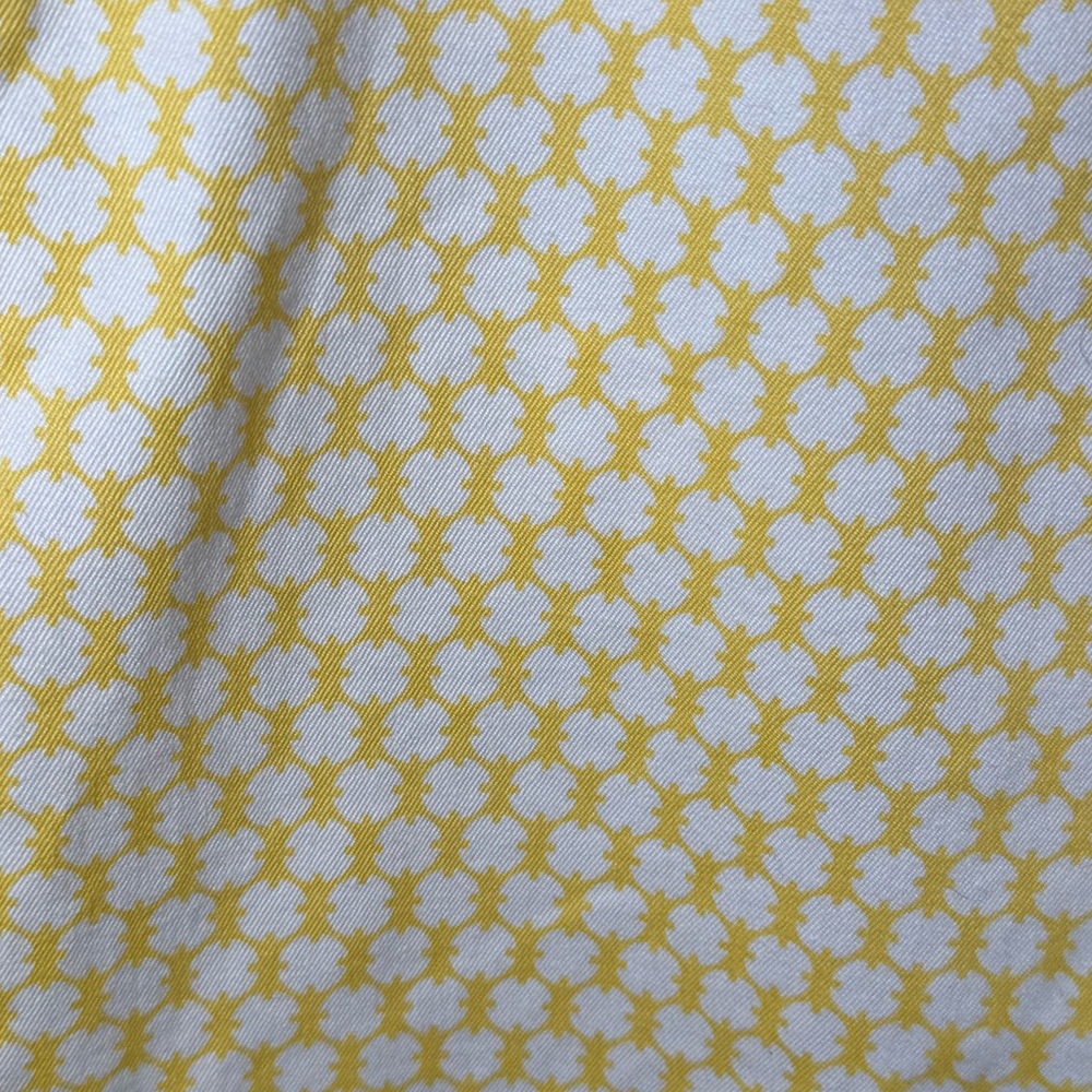 J. Crew Yellow White City Fit Stretch Cropped Pant Womens‎ size 6 - Picture 4 of 12